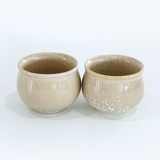 Jar Cup in Sand Beige (2p set)