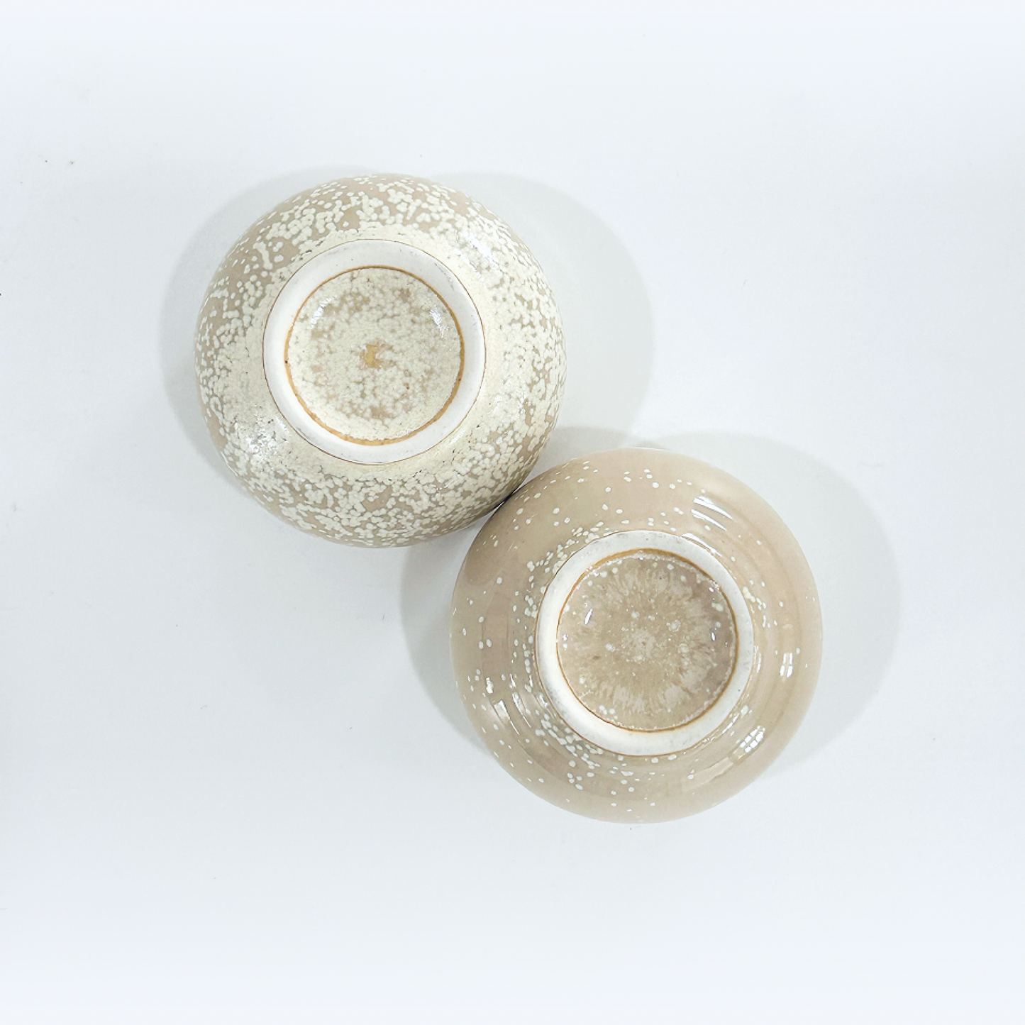 Jar Cup in Sand Beige (Set of 2)