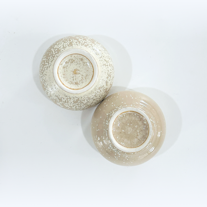 Jar Cup in Sand Beige (Set of 2)